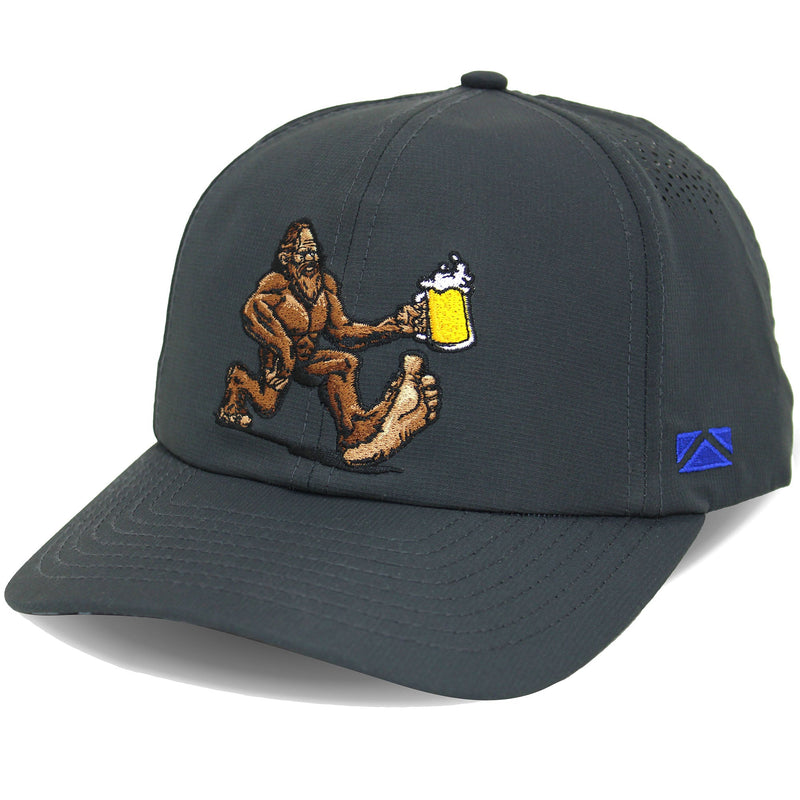 Load image into Gallery viewer, Bigfoot Beer Run Hat 6-Panel Performance Cap
