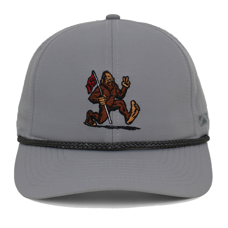 Load image into Gallery viewer, Golf Sasquatch Bigfoot Final Hole Performance Rope Cap
