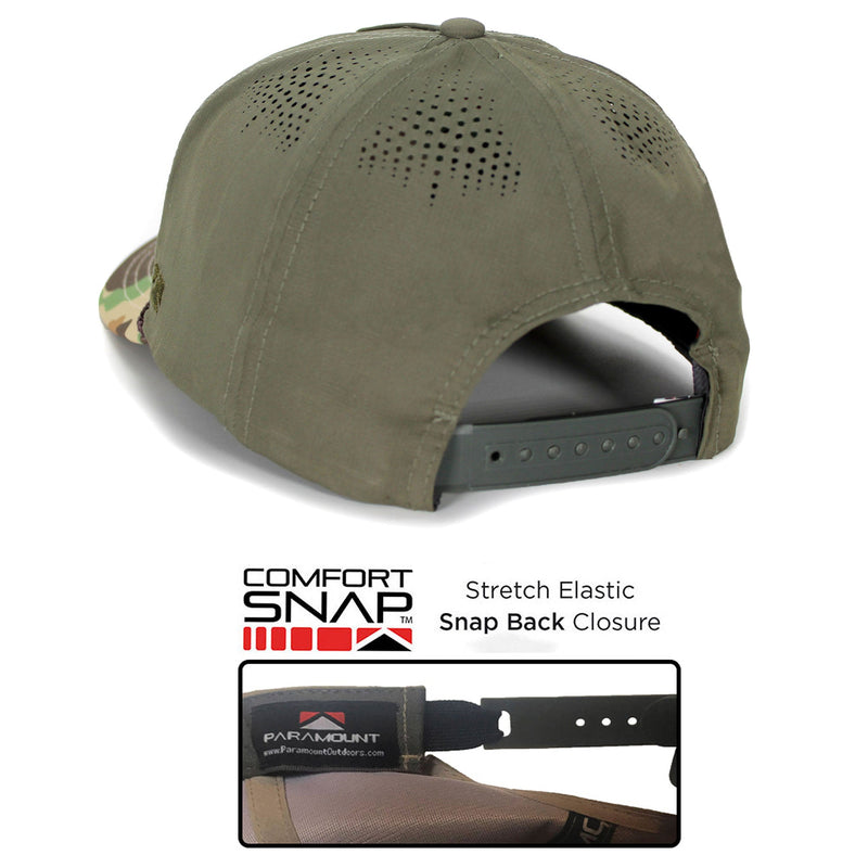 Load image into Gallery viewer, Landing Mallard 5-Panel Base Camp Performance Hat
