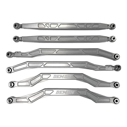Rear Xtreme Heavy Duty Radius Rod Race Spec 72 Inch Wide Raw 17-23 Can-Am Maverick X3/X3 Max Demon Powersports