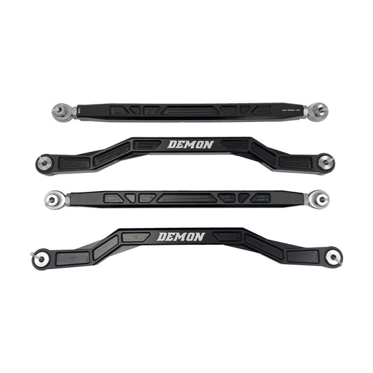 Rear Xtreme Heavy Duty Radius Rod Race Spec Black 20-24 Polaris RZR PRO XP Demon Powersports