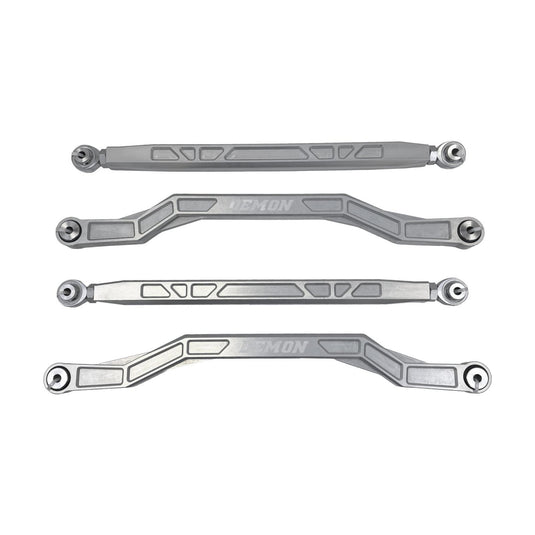 Rear Xtreme Heavy Duty Radius Rod Race Spec Raw 20-24 Polaris RZR PRO XP Demon Powersports