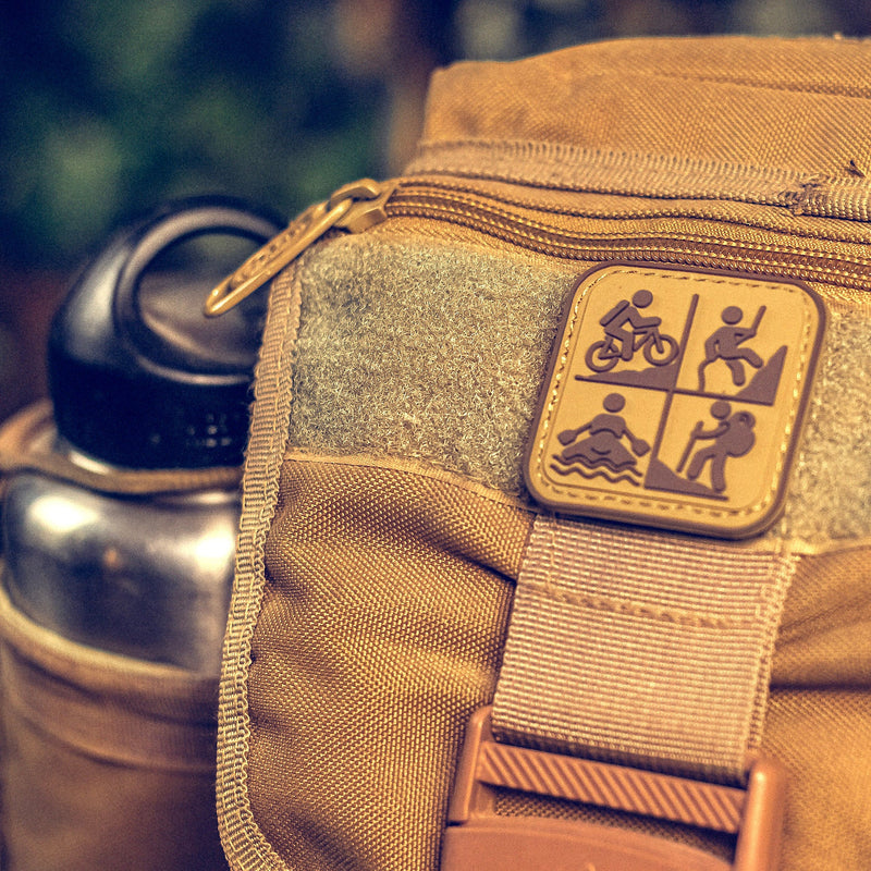 Load image into Gallery viewer, Adventure Sports Patch: Desert Tan
