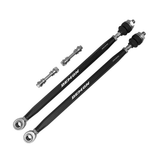 Front Xtreme Heavy Duty Tie Rod Race Spec 64 Inch Wide Black 17-24 Can-Am Maverick X3/X3 Max Demon Powersports