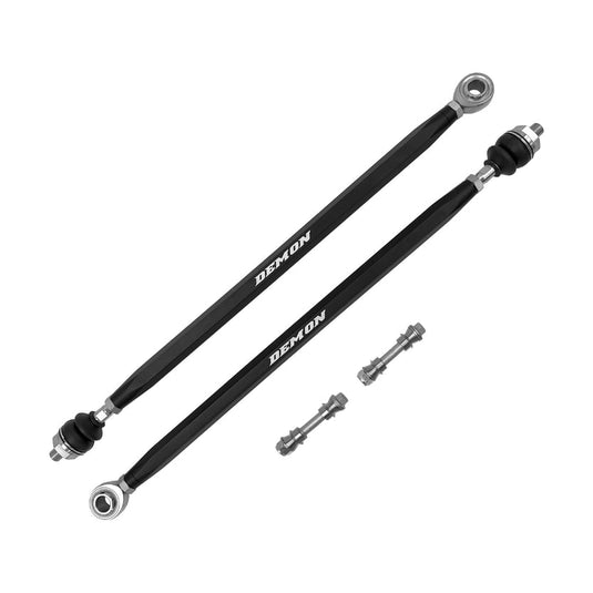 Front Xtreme Heavy Duty Tie Rod Race Spec 72 Inch Wide Black 17-24 Can-Am Maverick X3/X3 Max Demon Powersports