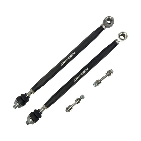 Front Xtreme Heavy Duty Tie Rod Race Spec Black 18-24 Can-Am Defender HD10 Limited/X mr/Max Lone Star/XT CAB, HD8 XT CAB Demon Powersports