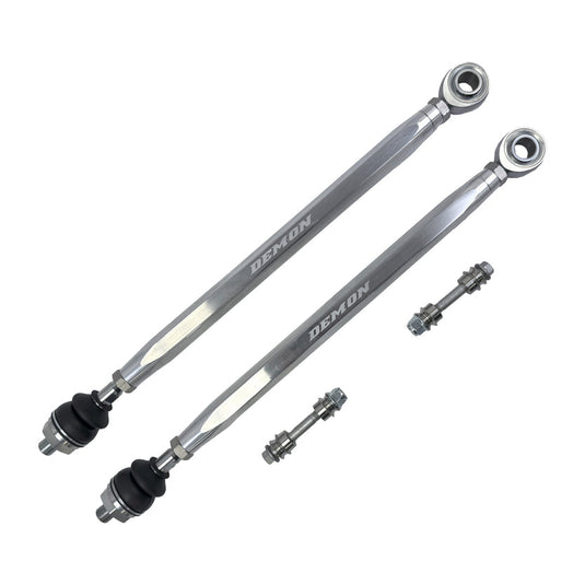 Front Xtreme Heavy Duty Tie Rod Race Spec Raw 18-24 Can-Am Defender HD10 Limited/X mr/Max Lone Star/XT CAB, HD8 XT CAB Demon Powersports