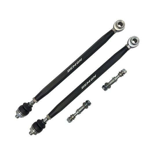 Front Xtreme Heavy Duty Tie Rod Race Spec Black 20-24 Polaris RZR PRO XP Demon Powersports