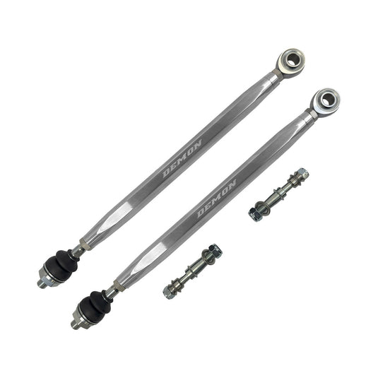 Front Xtreme Heavy Duty Tie Rod Race Spec Raw 20-24 Polaris RZR PRO XP Demon Powersports