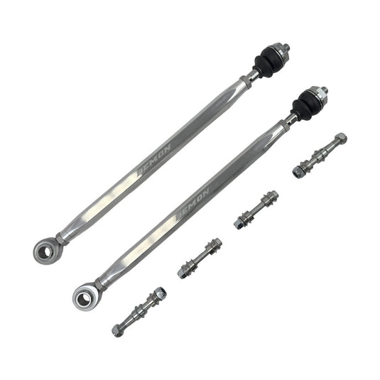 Front Xtreme Heavy Duty Tie Rod Race Spec Raw 14-22 Polaris RZR 1000/Turbo Demon Powersports
