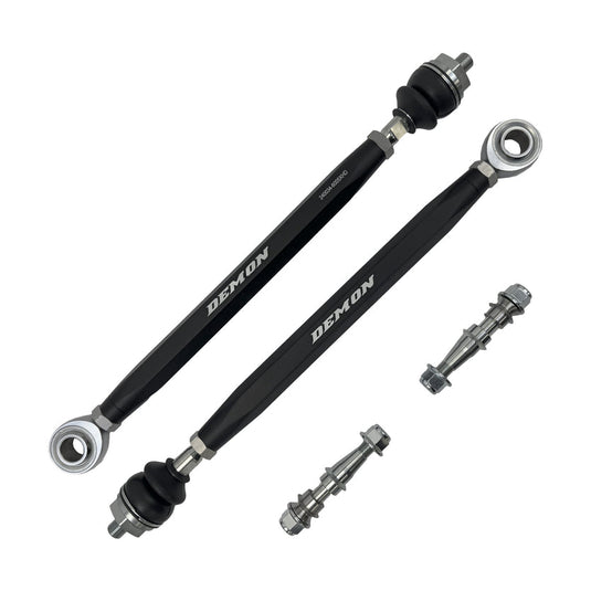 Front Xtreme Heavy Duty Tie Rod Race Spec Black 18-24 Polaris Ranger 1000/900 Demon Powersports