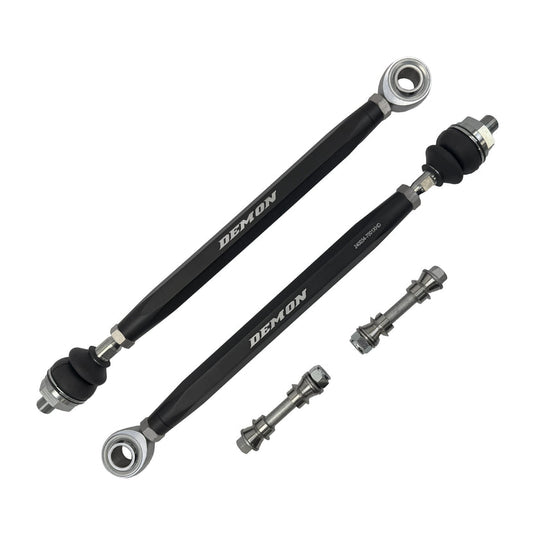 Front Xtreme Heavy Duty Tie Rod Race Spec Black 21-24 Kawasaki Teryx 800, Teryx4 800 Demon Powersports