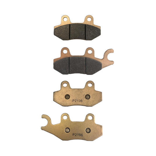 Demon Sintered Brake Pads Front Left Each 07-14 Yamaha SE 450 04-07 Yamaha Rhino 660 Demon Powersports