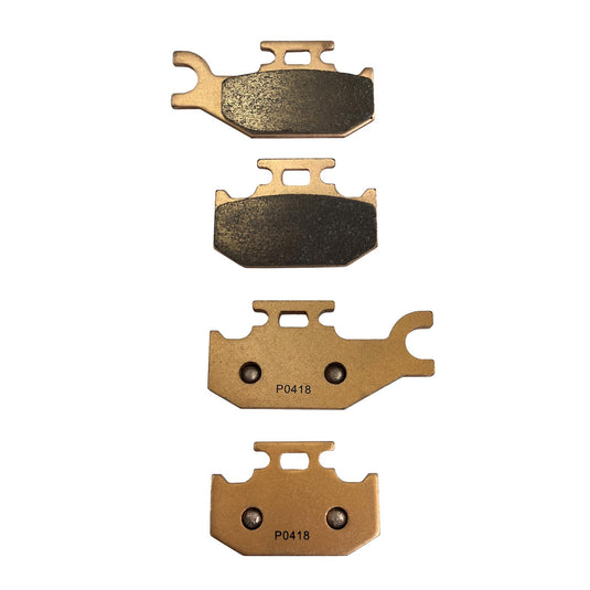 Demon Sintered Brake Pads Rear Left Each 04-15 Yamaha YXR66F Demon Powersports