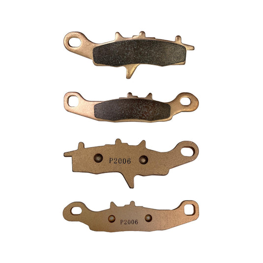 Demon Sintered Brake Pads Front Right Each 04-09 Kawasaki KFX700 Demon Powersports
