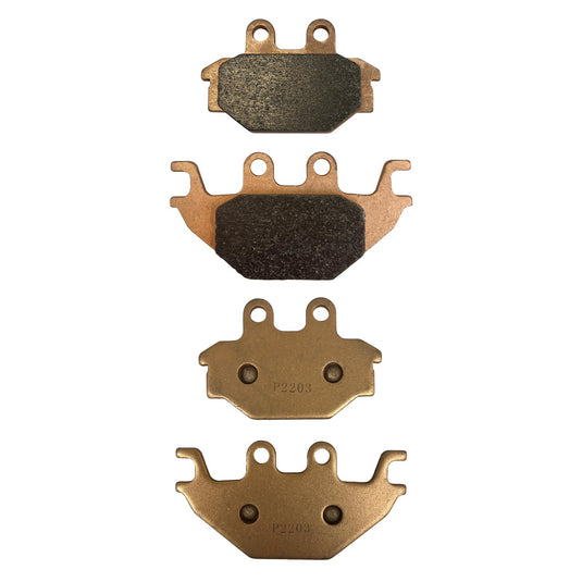 Demon Sintered Brake Pads Front Left/Right Each 06-08 Arctic Cat DVX 250 12-17 Kawasaki Brute Demon Powersports
