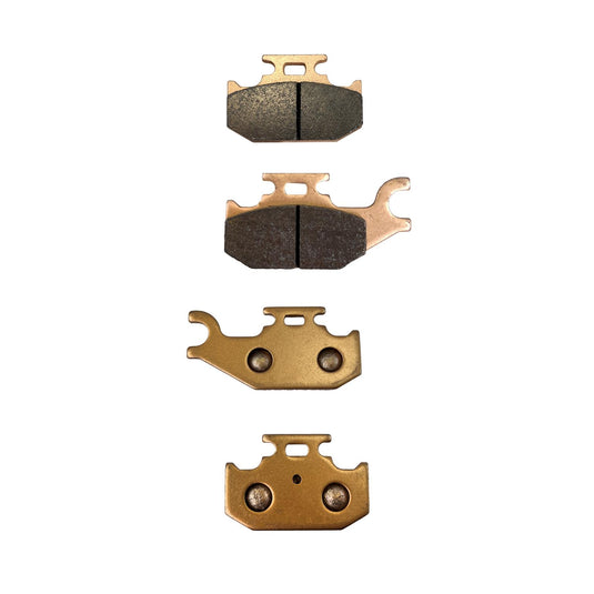 Demon Sintered Brake Pads Front/Rear Left Each 07-16 Can-Am Rally 200/12-13 Yamaha Grizzly 300 Demon Powersports