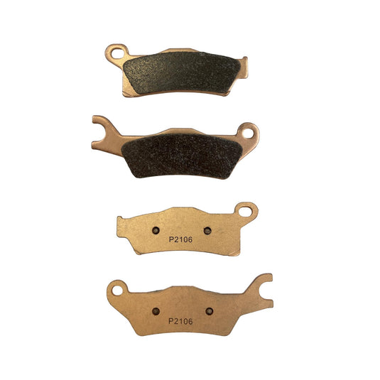 Demon Sintered Brake Pads Rear Right Each 17-21 Can-Am Renegade Demon Powersports