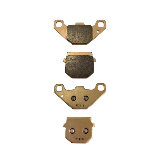 Demon Sintered Brake Pads Rear Left/Right Each 08-15 Can-Am DS 90 X 12-13 Yamaha YFM300 Grizzly Automatic Demon Powersports