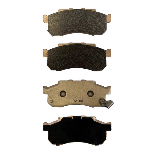 Demon Sintered Brake Pads Front Left Each 14-16 Honda SXS700M4 Pioneer 700-4 14-16 Honda SXS700M2 Pioneer 700 Demon Powersports