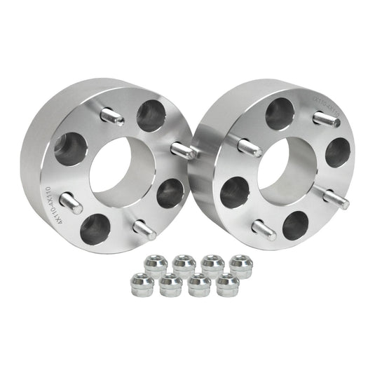 Rugged Wheels Spacers OE Replacement Front Rear 4 x 156 mm Thread M12 x 1.5 Thickness 2 Inch Set Bolt Pattern 4 x 156 mm Thread M12 x 1.5 Thickness 2 Inch 13-23 Polaris Ranger Demon Powersports