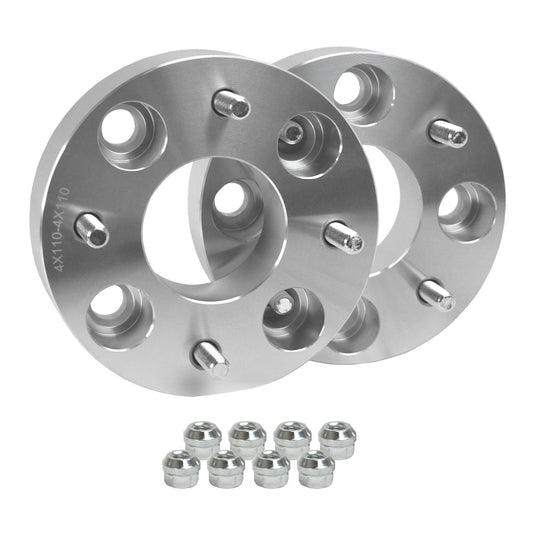 Rugged Wheels Spacers OE Replacement Front Rear 4 x 156 mm Thread M10 x 1.25 Thickness 1.5 Inch Set 11-14 Polaris Sportsman Forest 850/550/500 Demon Powersports