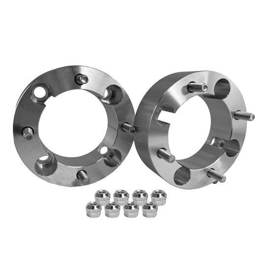 Rugged Wheels Spacers OE Replacement Front Rear 4 x136 mm Thread M12 x 1.5 Thickness 2 Inch Each Bolt Pattern 4 x136 mm Thread M12 x 1.5 Thickness 2 Inch 16-22 Honda/Can-Am Demon Powersports