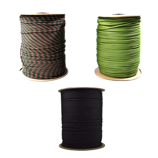 550 Paracord- 25 Foot Hanks