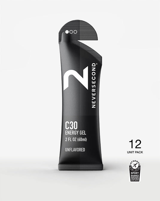 C30 Unflavored Energy Gel 12CT