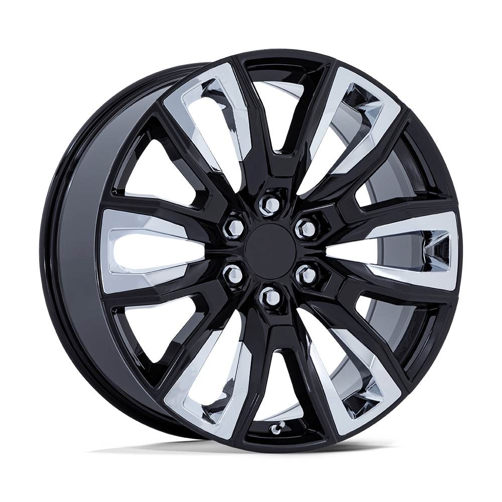 Performance Replicas Pr225 Gloss Black With Chrome Accents