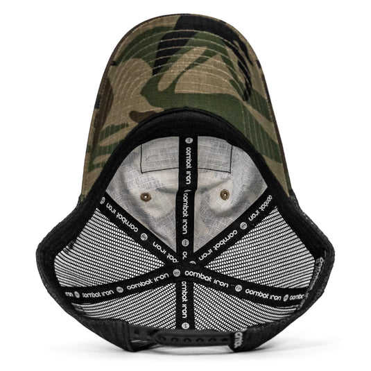 Nobody Is Coming To Save You Skull Patch Ripstop Snapback