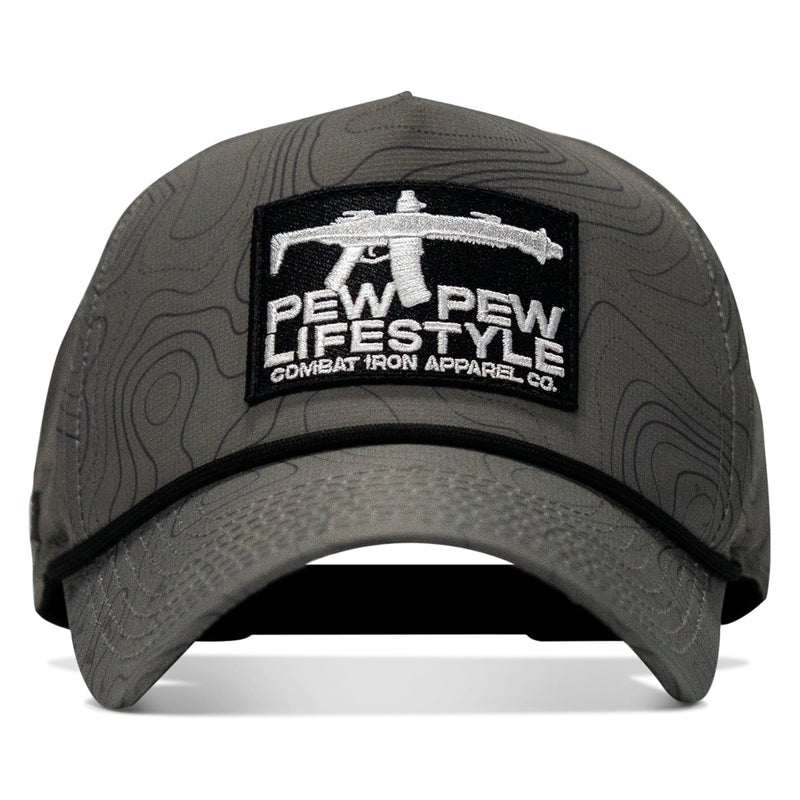 Load image into Gallery viewer, Pew Pew Lifestyle Patch Weekender Snapback Hat
