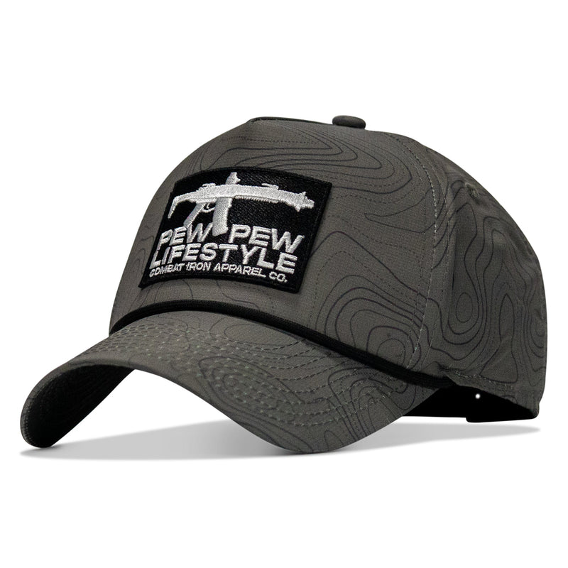 Load image into Gallery viewer, Pew Pew Lifestyle Patch Weekender Snapback Hat
