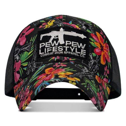 Ripstop Pew Pew Lifesyle Patch Low Profile Snapback Hat