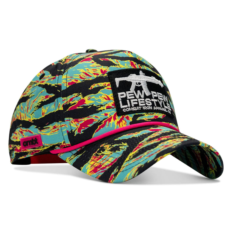 Load image into Gallery viewer, Pew Pew Lifestyle Patch Weekender Snapback Hat
