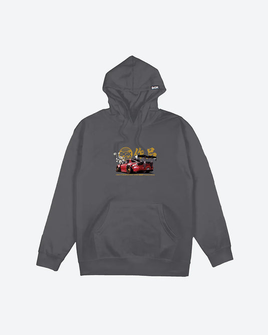 DGK Beauty And The Beast Hooded Fleece - Charcoal
