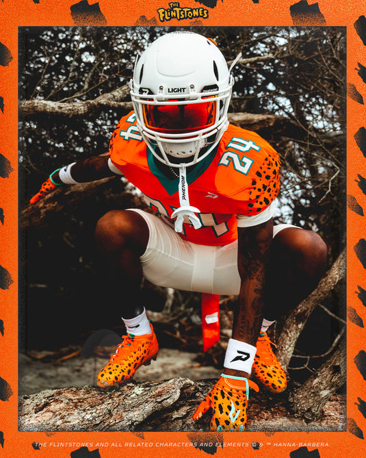 The Flintstones "Bedrock Blitz" Football Gloves - VPS5 by Phenom Elite