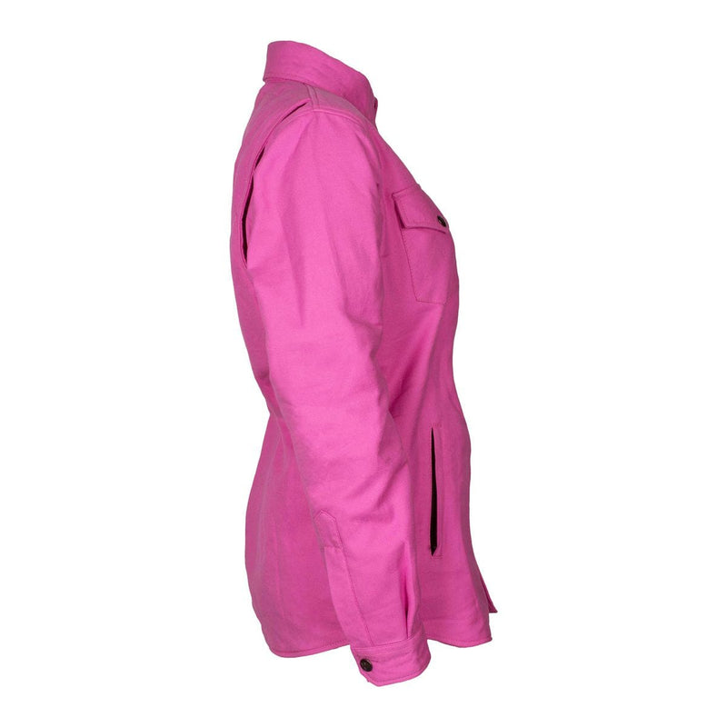 Load image into Gallery viewer, Protective Flannel Shirt for Women - Pink Solid
