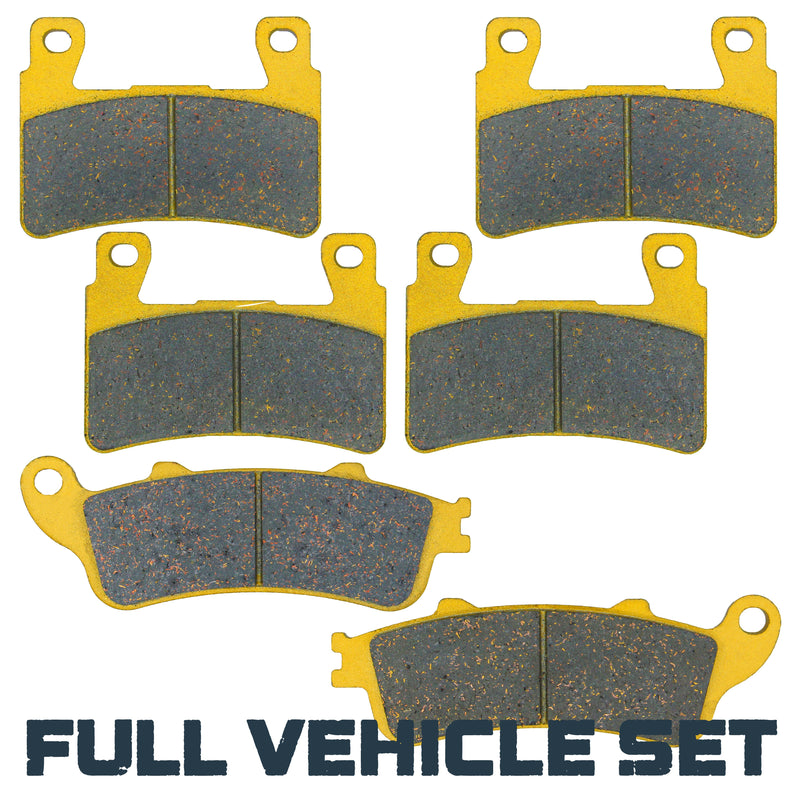 Load image into Gallery viewer, Honda GL1800C Valkyrie 2014-2015 Ceramic Brake Pad Set
