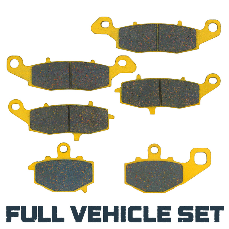 Load image into Gallery viewer, Kawasaki GPZ 1100 1995-1997 Ceramic Brake Pad Set
