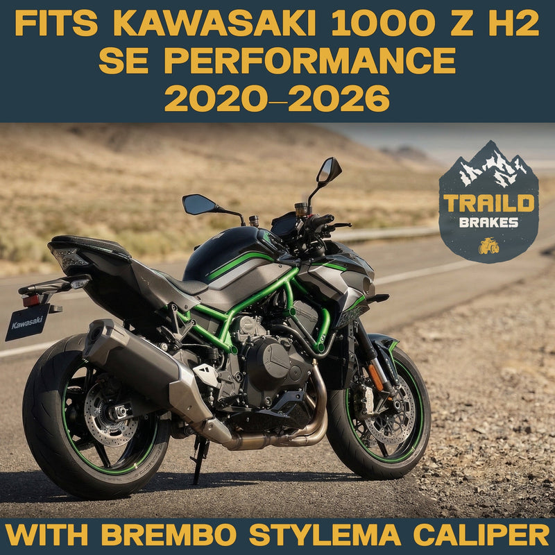 Load image into Gallery viewer, Kawasaki 1000 Z-H2 SE Performance 2020–2026 Ceramic Brake Pad Set
