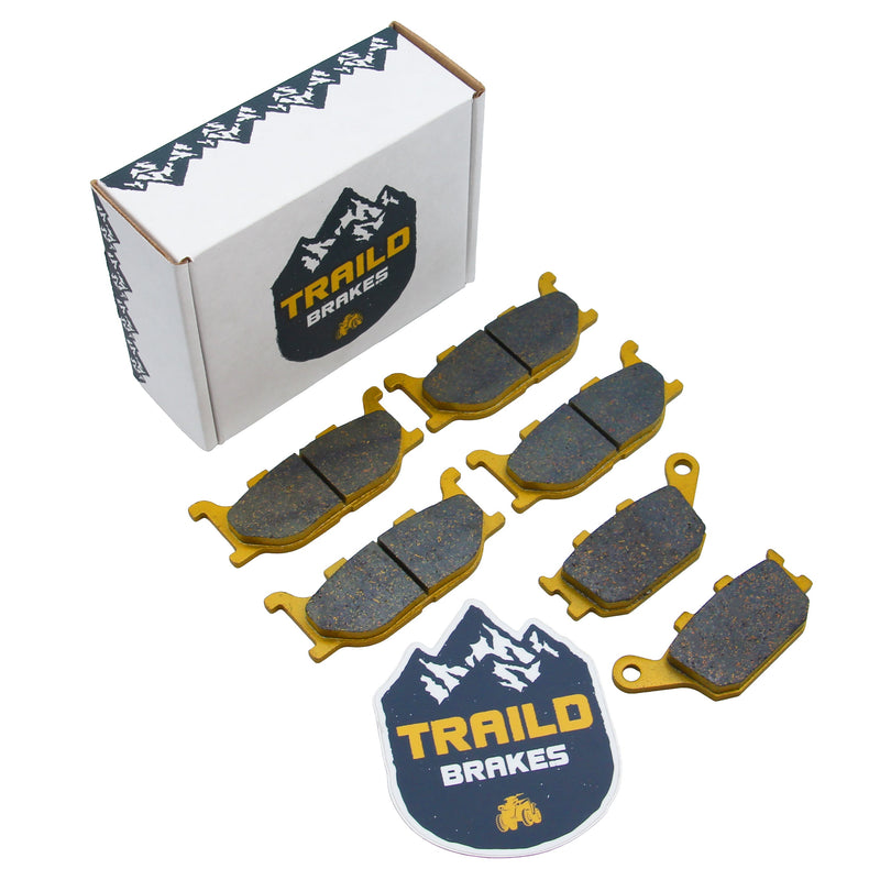 Load image into Gallery viewer, Yamaha FZ6 Fazer 2004-2006 Ceramic Brake Pad Set
