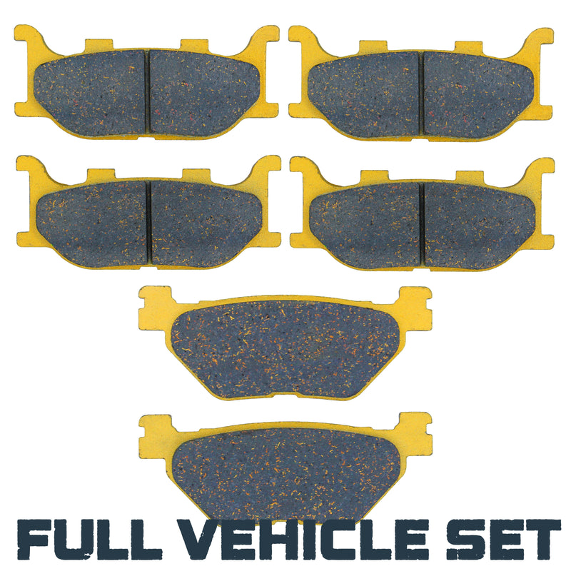 Load image into Gallery viewer, Yamaha V Star 1300 2007-2017 Ceramic Brake Pad Set
