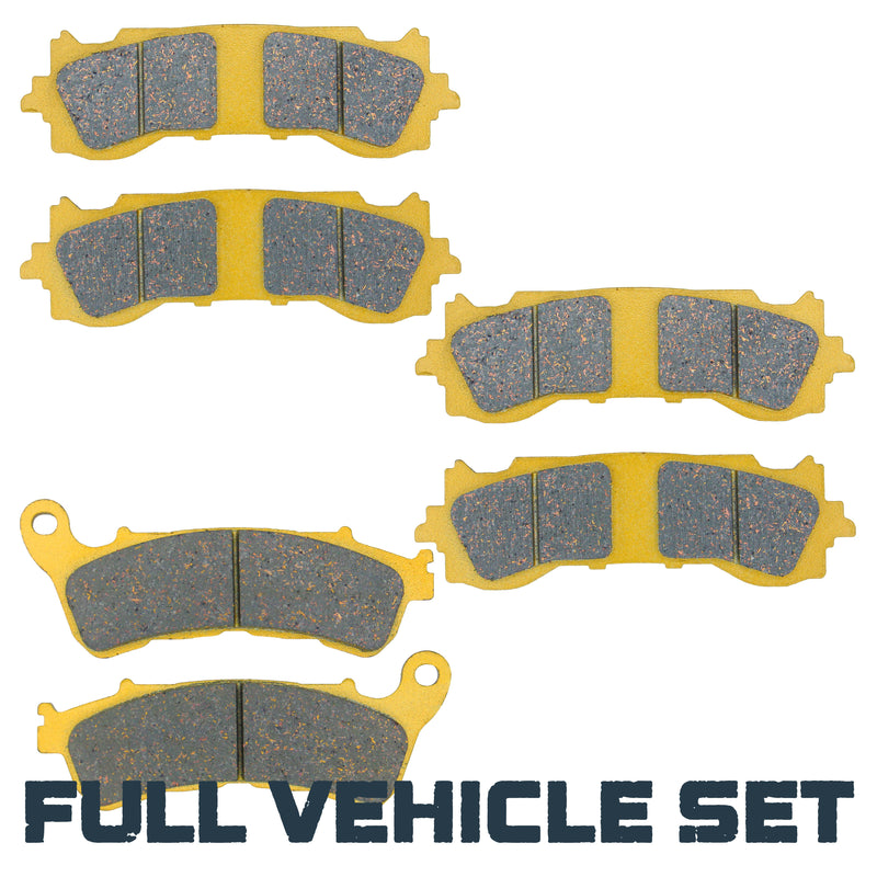 Load image into Gallery viewer, Honda Gold Wing 2018-2025 Ceramic Brake Pad Full Vehicle Set
