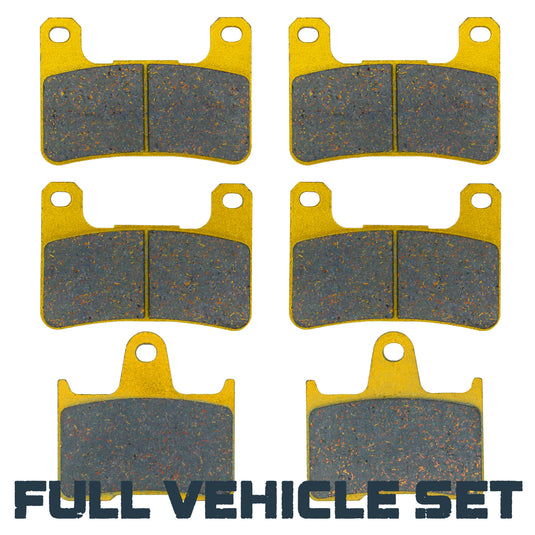 Suzuki GSX-R600/GSX-R750/GSX-R1000 2004–2006 Ceramic Brake Pad Set