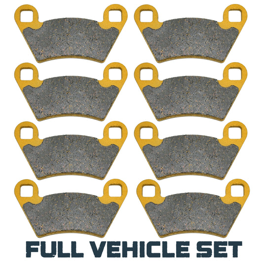 Polaris Ranger 400/500/570/650/700/800 Mid-Size 2004-2022 Ceramic Brake Pad Set