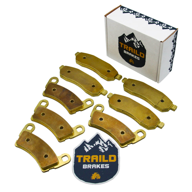 Load image into Gallery viewer, Polaris Ranger XD 1500/Crew XD 1500 2024-2026 Brass Brake Pad Set
