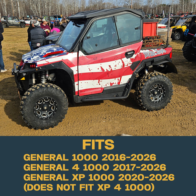 Load image into Gallery viewer, Polaris General 1000/4 1000/XP 1000 2016-2026 Brass Brake Pad Set
