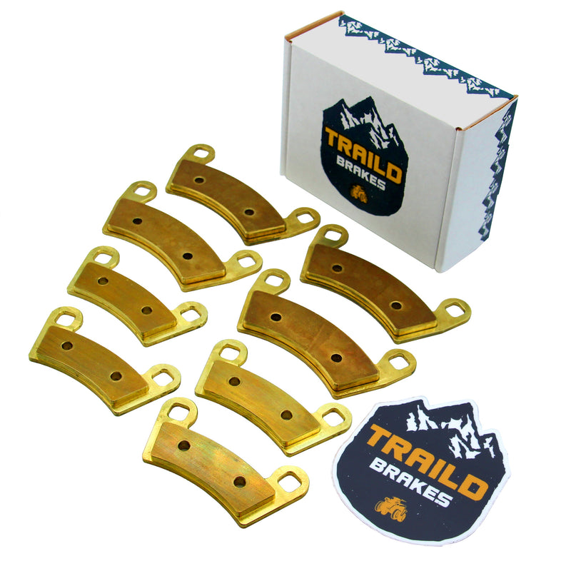 Load image into Gallery viewer, Polaris General 1000/4 1000/XP 1000 2016-2026 Brass Brake Pad Set
