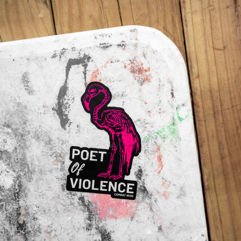Load image into Gallery viewer, Poet Of Violence Decal
